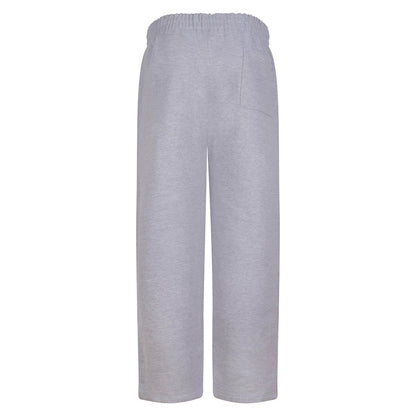 Heather Grey - Back - Awdis Mens Signature Heavyweight Jogging Bottoms