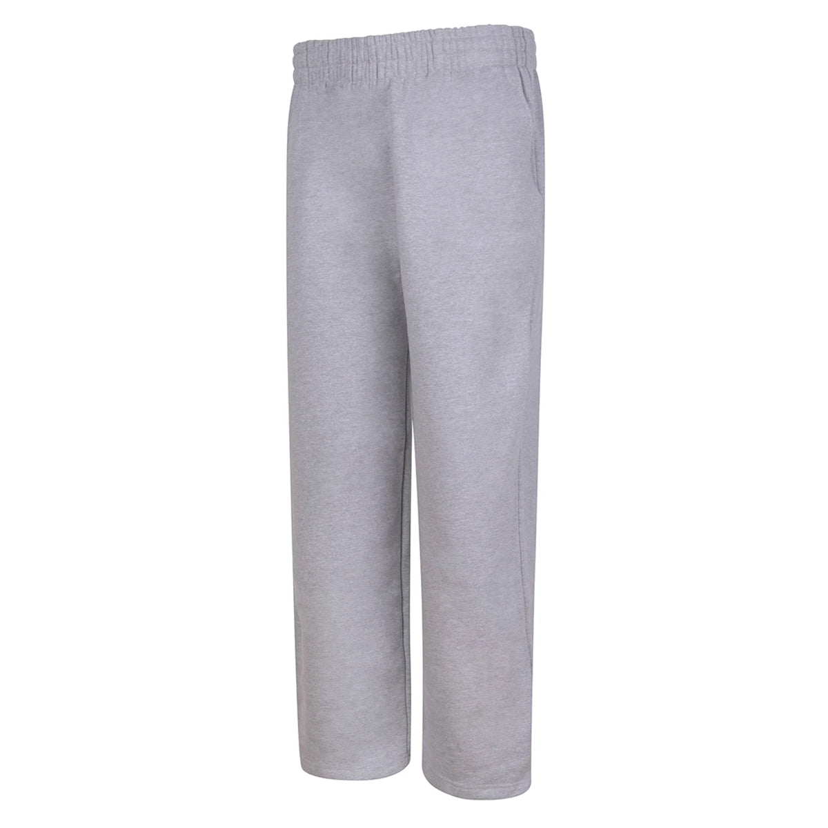 Heather Grey - Side - Awdis Mens Signature Heavyweight Jogging Bottoms