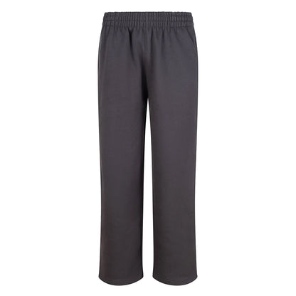 Solid Charcoal - Front - Awdis Mens Signature Heavyweight Jogging Bottoms