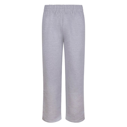 Heather Grey - Front - Awdis Mens Signature Heavyweight Jogging Bottoms