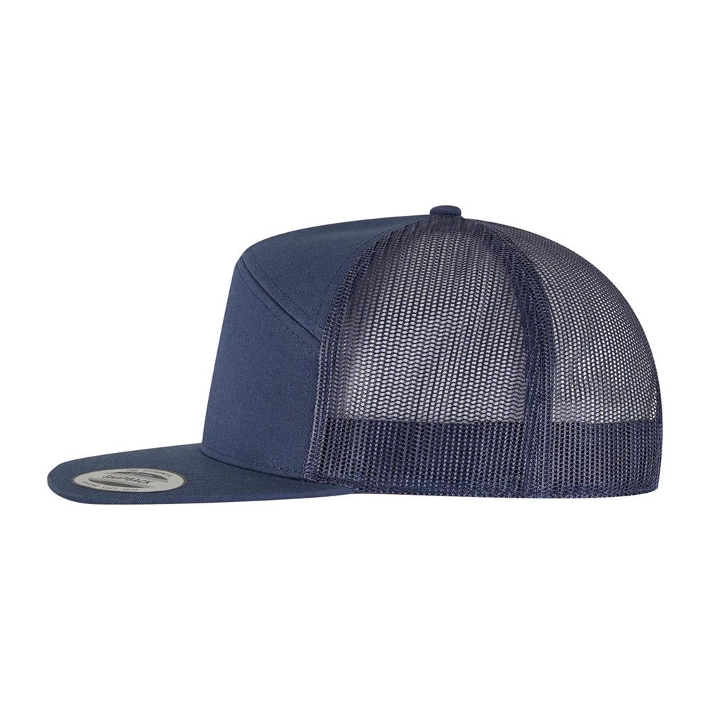 Navy - Side - Flexfit Classic Trucker Cap