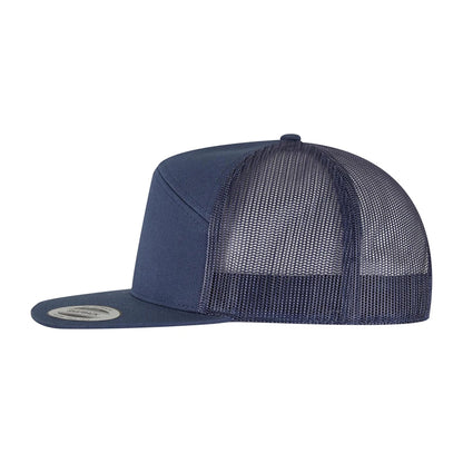 Navy - Side - Flexfit Classic Trucker Cap