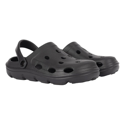 Jet Black - Front - Awdis Unisex Adult Aeroready Clogs