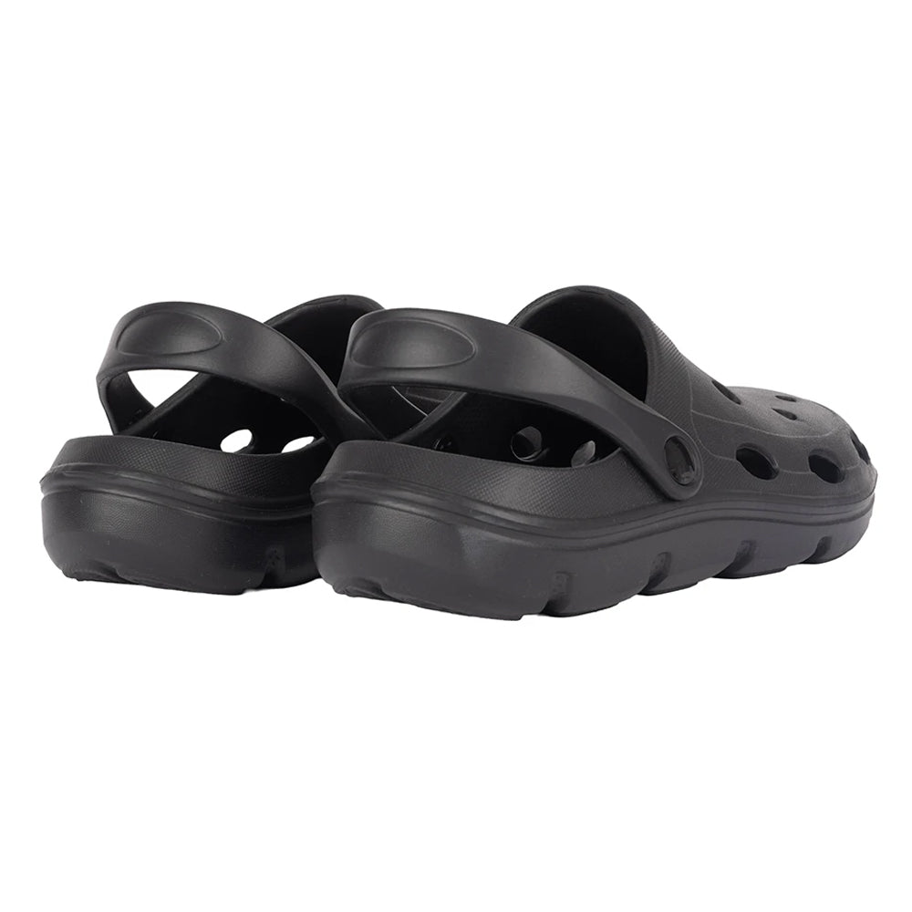 Jet Black - Back - Awdis Unisex Adult Aeroready Clogs