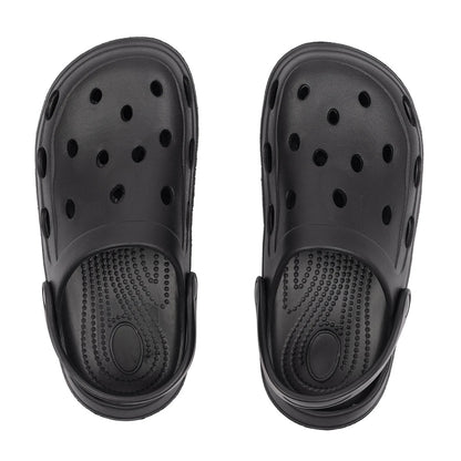 Jet Black - Side - Awdis Unisex Adult Aeroready Clogs