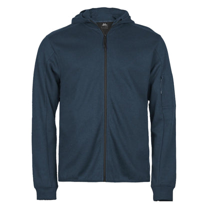 Ink - Front - Tee Jays Mens Athletic Full Zip Hoodie