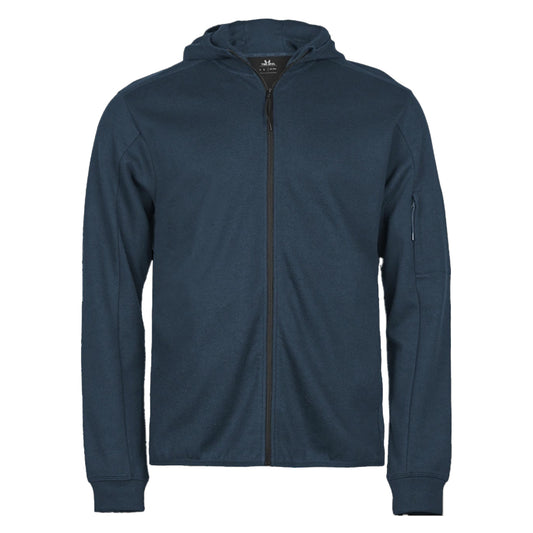 Ink - Front - Tee Jays Mens Athletic Full Zip Hoodie