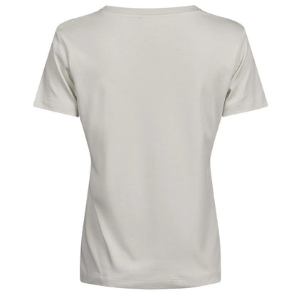 Cement - Back - Tee Jays Womens-Ladies Pima Cotton T-Shirt
