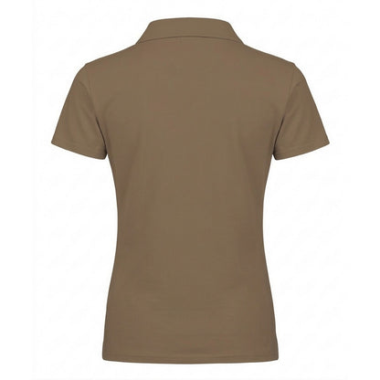 Wood - Back - Tee Jays Womens-Ladies Luxury Stretch Polo Shirt