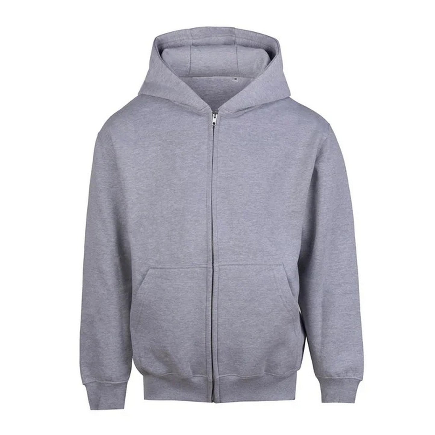 Heather Grey - Front - Awdis Mens Vision Heavyweight Hoodie