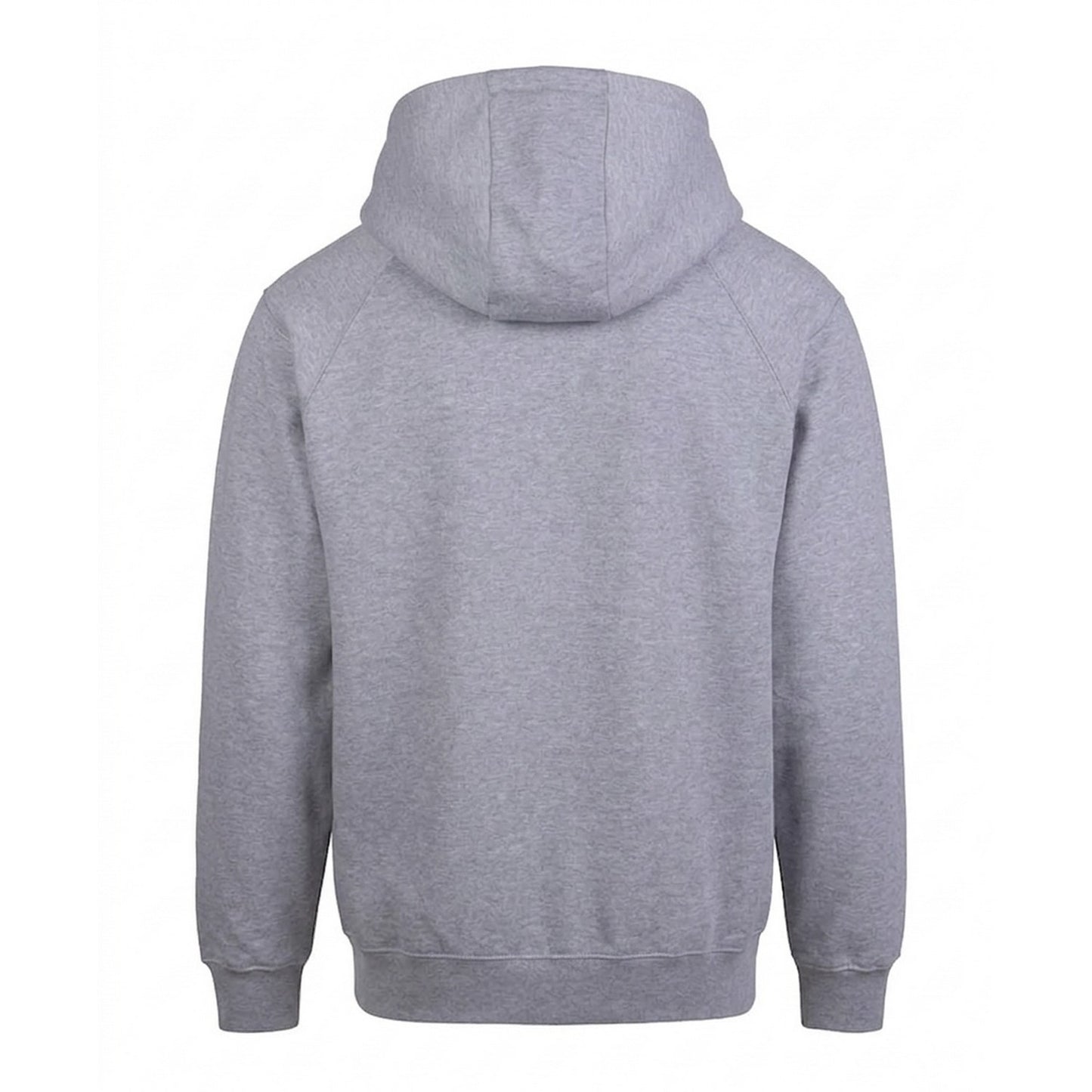Heather Grey - Back - Awdis Mens Vision Heavyweight Hoodie
