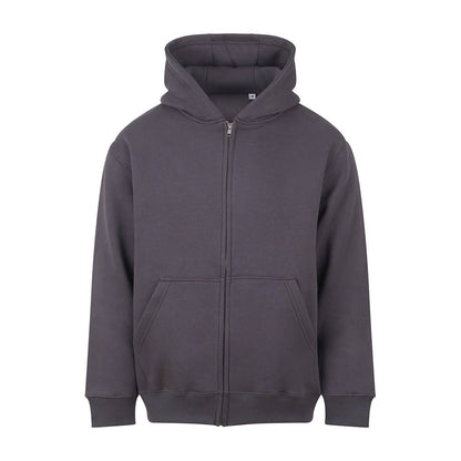 Solid Charcoal - Front - Awdis Mens Vision Heavyweight Hoodie