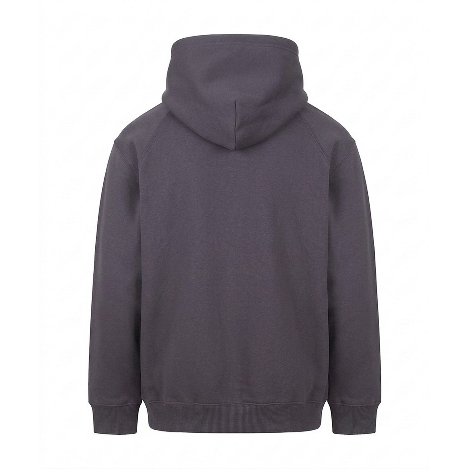 Solid Charcoal - Back - Awdis Mens Vision Heavyweight Hoodie
