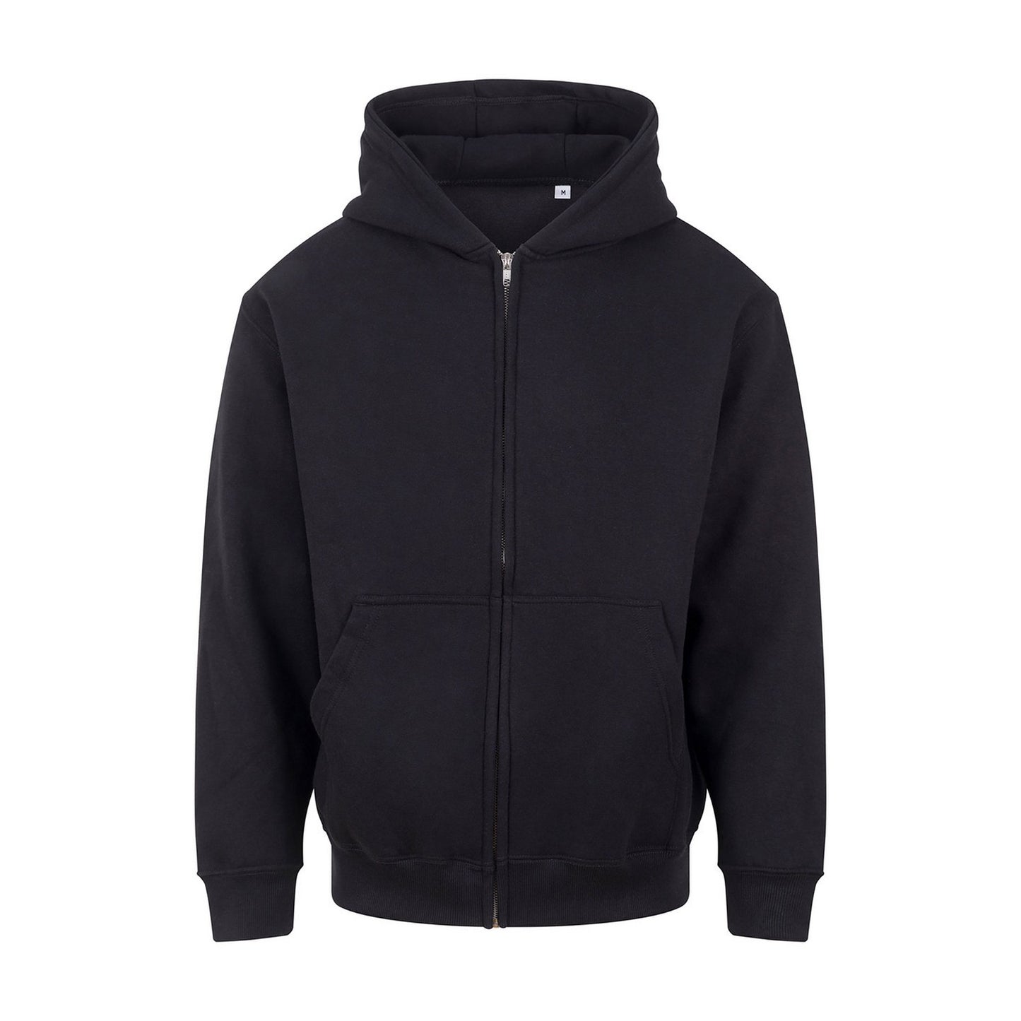 Deep Black - Front - Awdis Mens Vision Heavyweight Hoodie