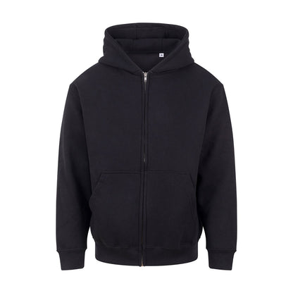 Deep Black - Front - Awdis Mens Vision Heavyweight Hoodie