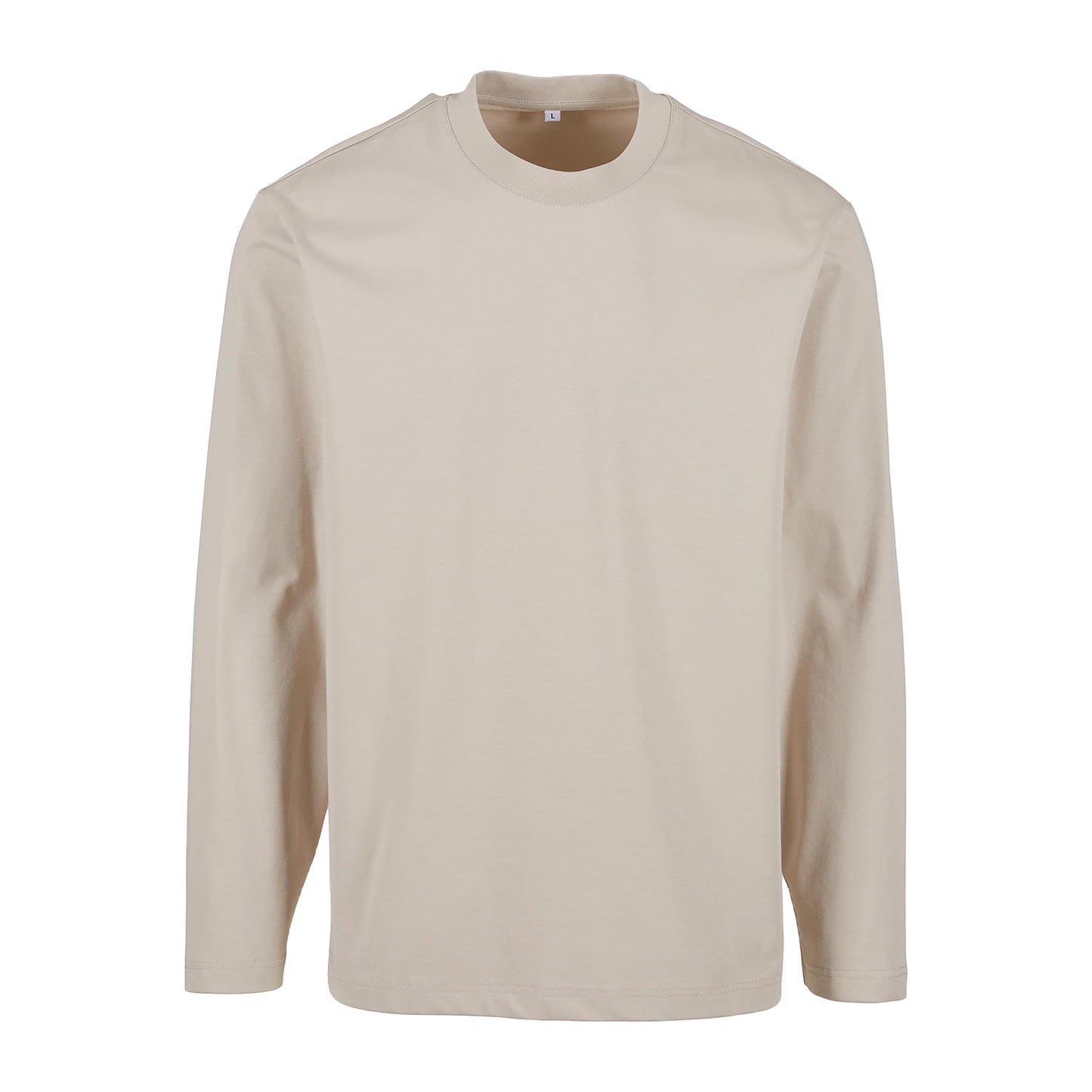 Cloud - Front - Build Your Brand Mens Sorona Loose Long-Sleeved T-Shirt