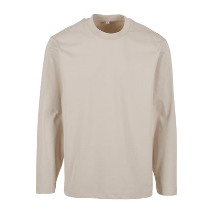 Cloud - Front - Build Your Brand Mens Sorona Loose Long-Sleeved T-Shirt