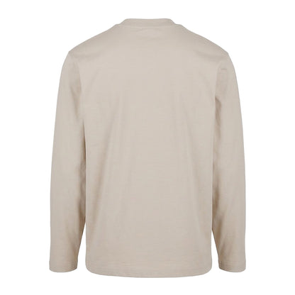 Cloud - Back - Build Your Brand Mens Sorona Loose Long-Sleeved T-Shirt