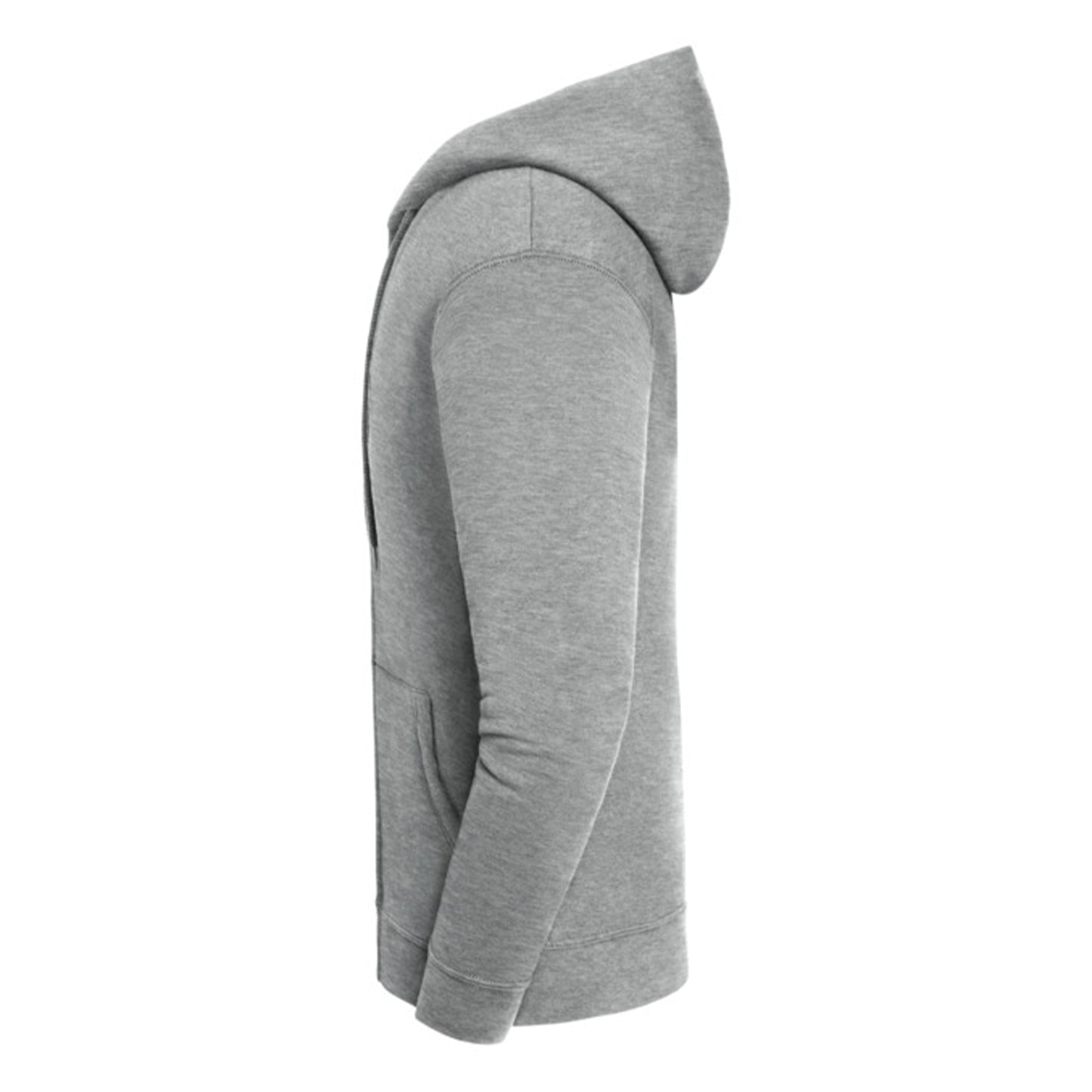 Athletic Heather - Lifestyle - Fruit of the Loom Mens Iconic Premium Heather Hooded Sweat Jacket