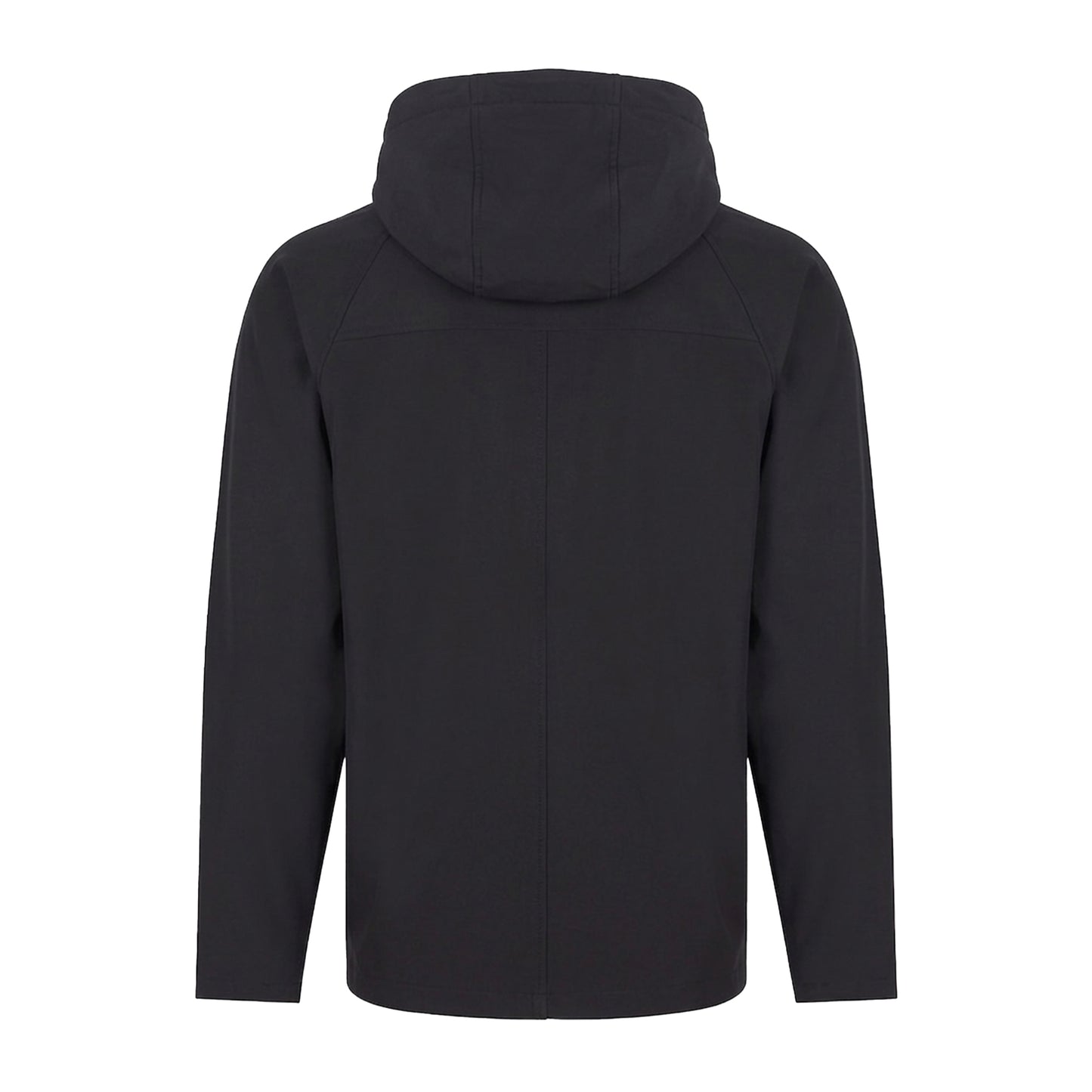 Black - Back - Tombo Unisex Adult Technical Full Zip Hoodie
