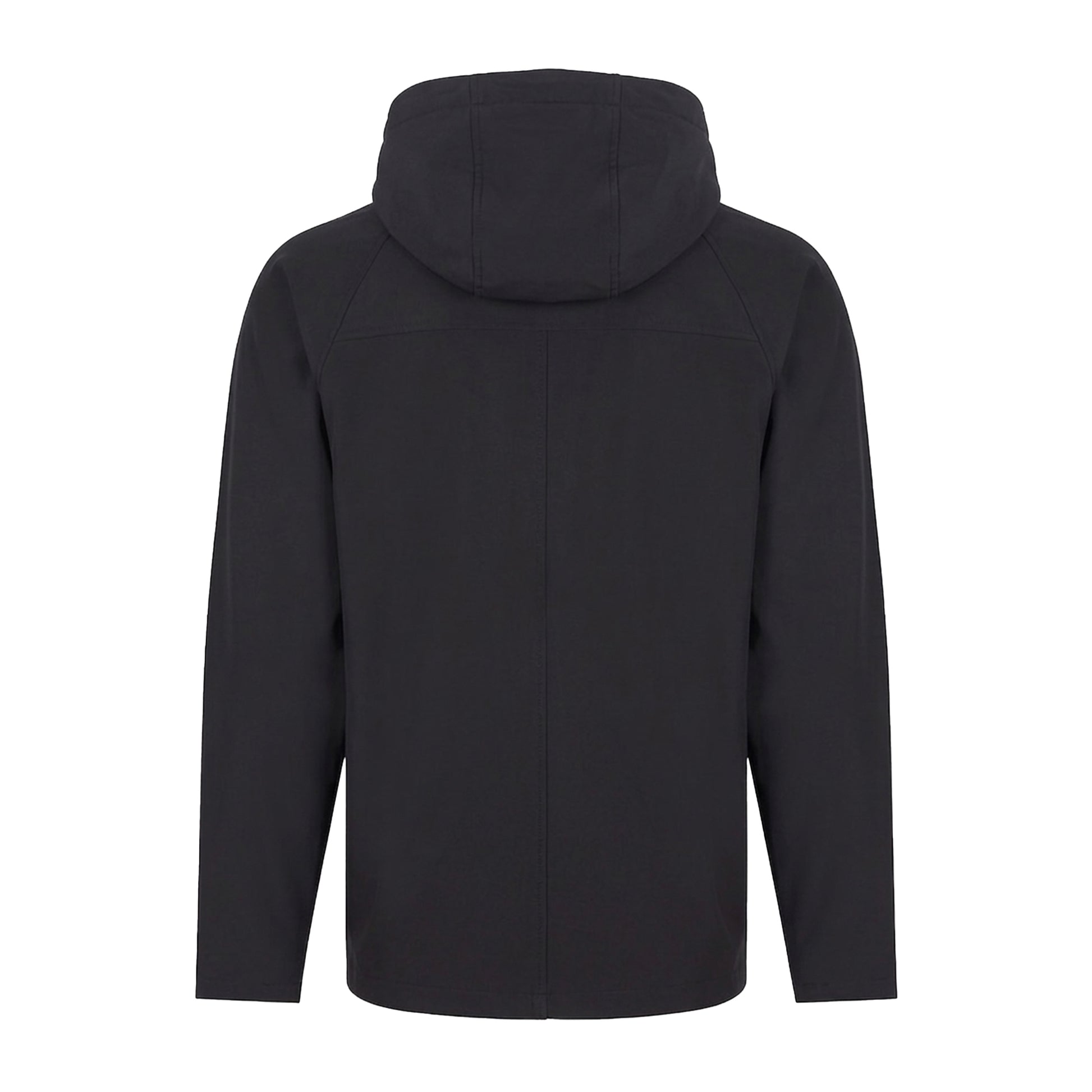 Black - Back - Tombo Unisex Adult Technical Full Zip Hoodie