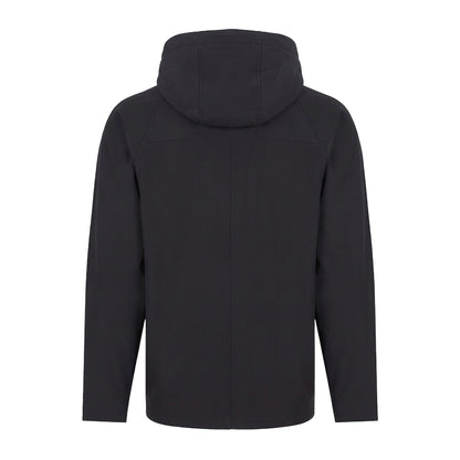 Black - Back - Tombo Unisex Adult Technical Full Zip Hoodie