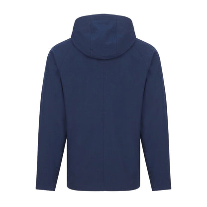 Navy - Back - Tombo Unisex Adult Technical Full Zip Hoodie