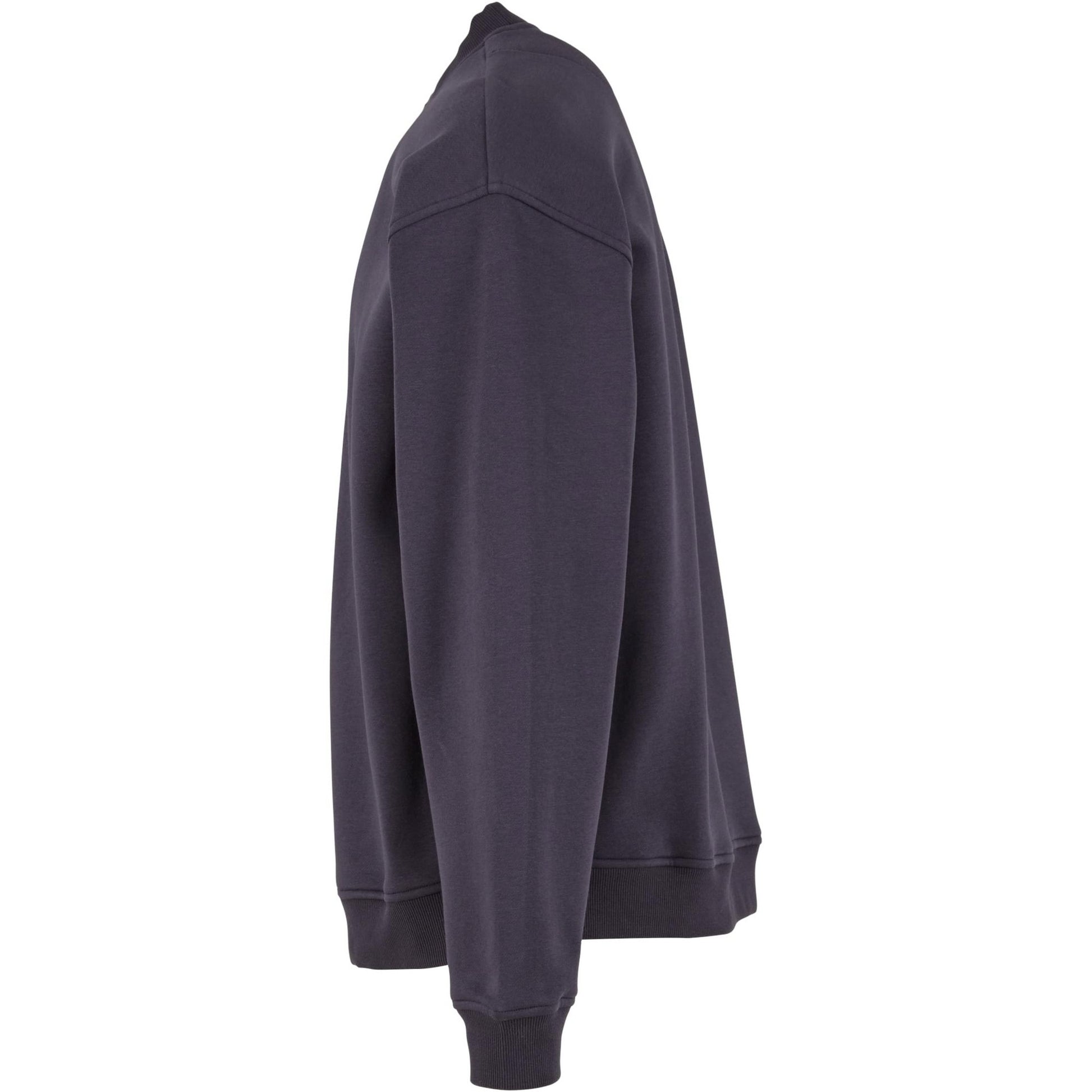 Navy - Lifestyle - Build Your Brand Mens Loose Sweatshirt