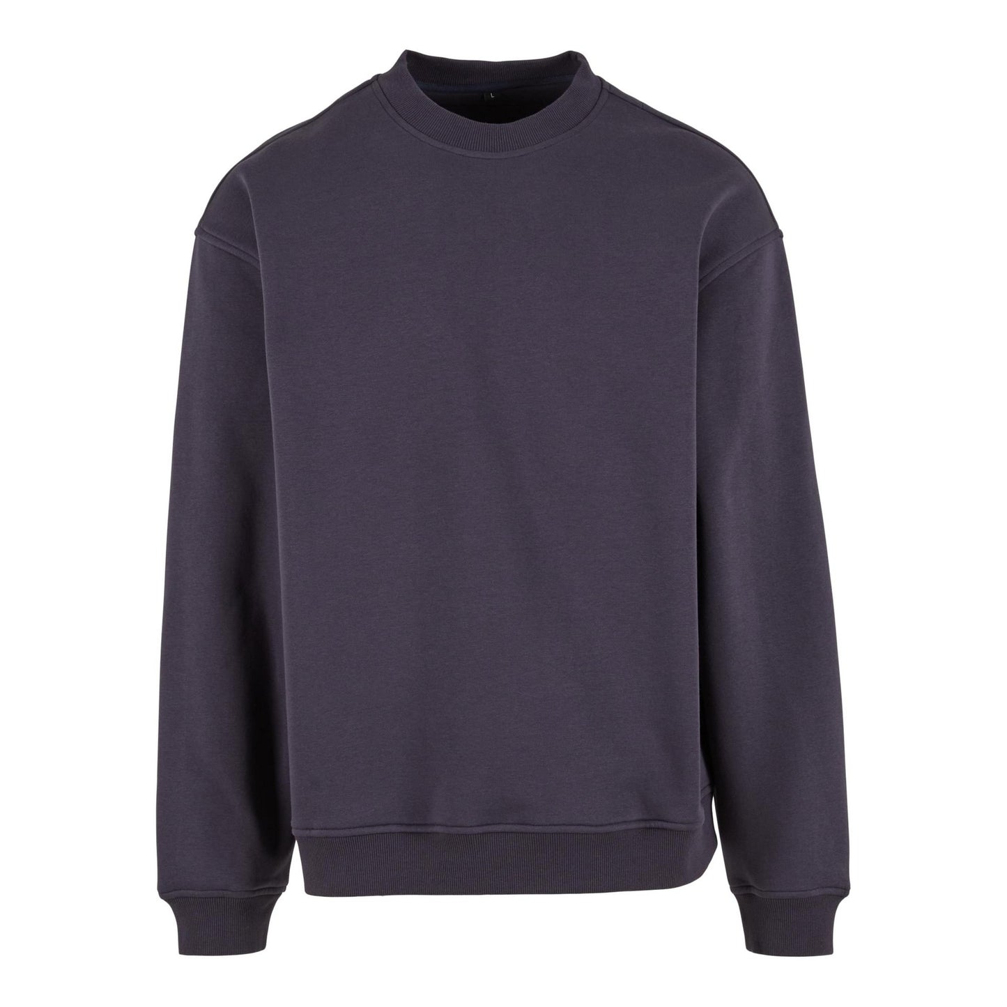 Navy - Front - Build Your Brand Mens Loose Sweatshirt