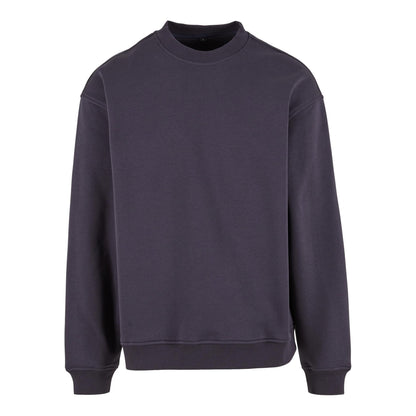 Navy - Front - Build Your Brand Mens Loose Sweatshirt
