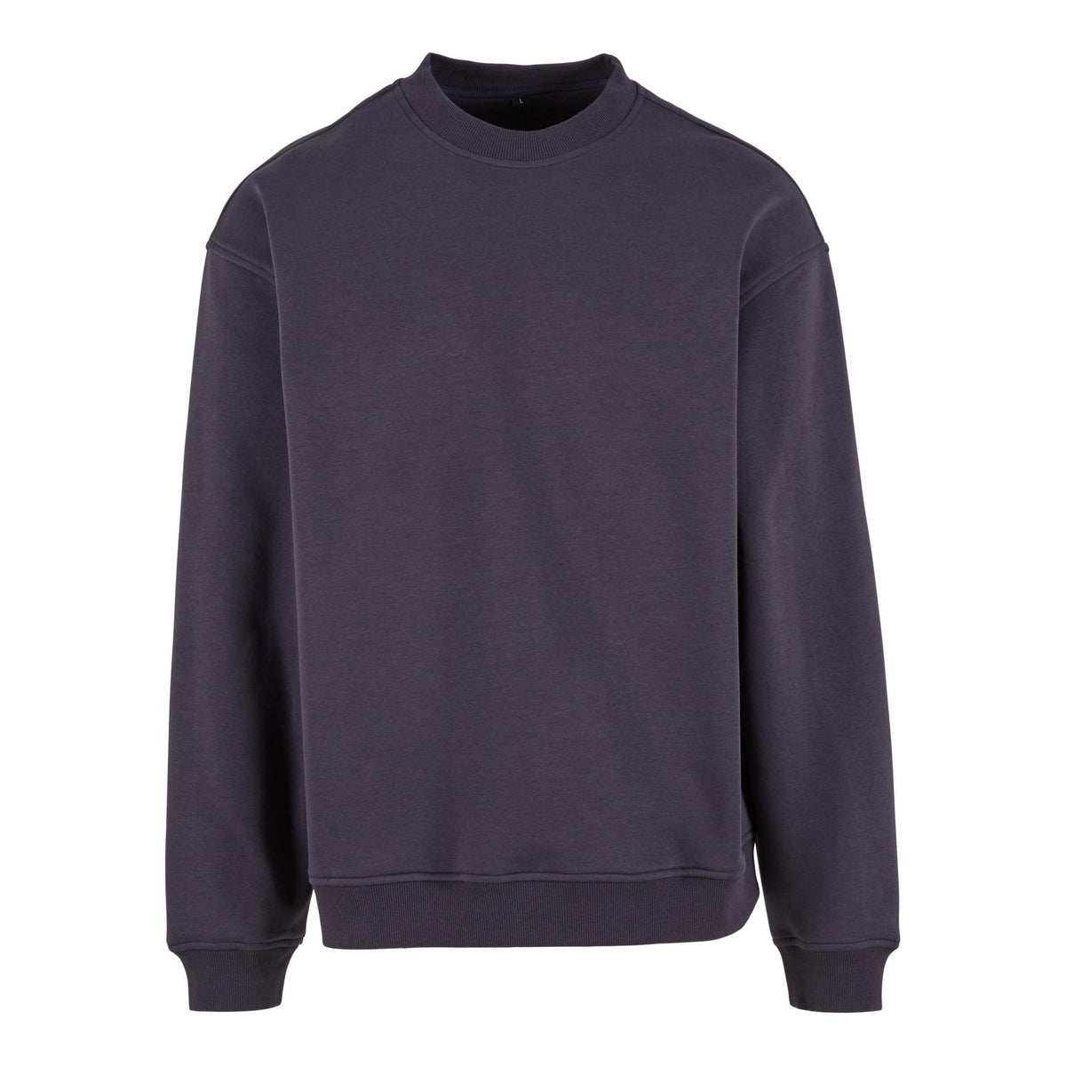 Navy - Front - Build Your Brand Mens Loose Sweatshirt