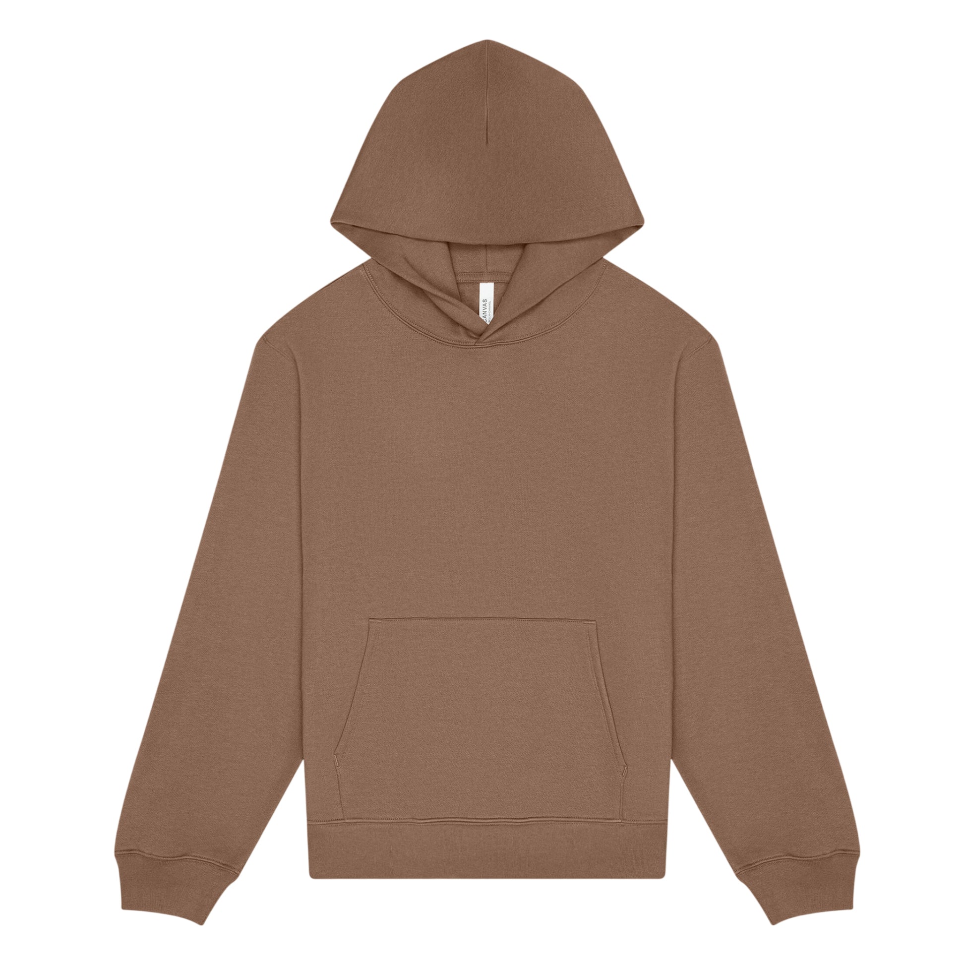 Vintage Brown - Front - Bella + Canvas Unisex Adult Heavy Hoodie