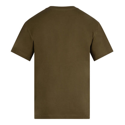 Khaki Green - Back - Anthem Unisex Adult Heavyweight T-Shirt