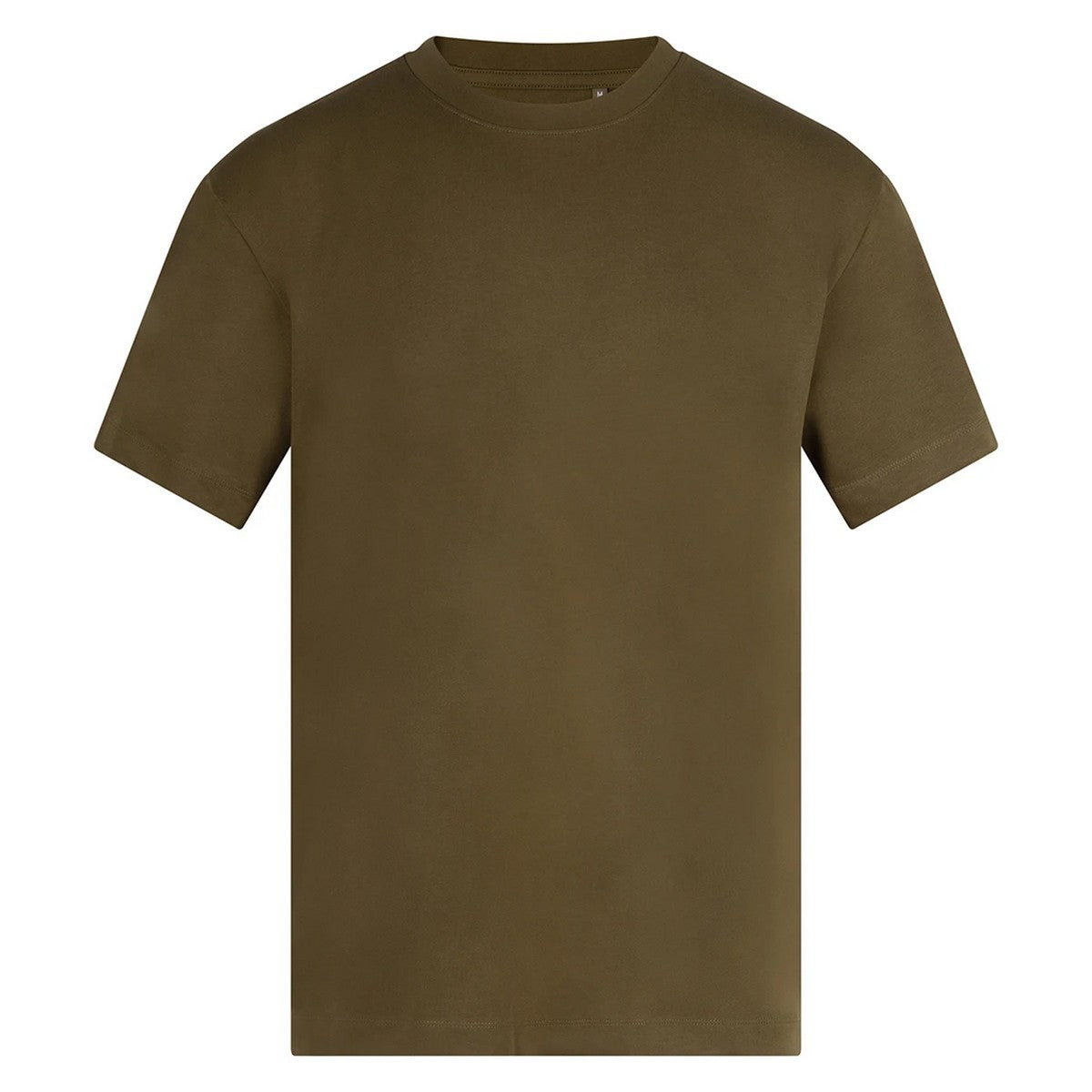 Khaki Green - Front - Anthem Unisex Adult Heavyweight T-Shirt