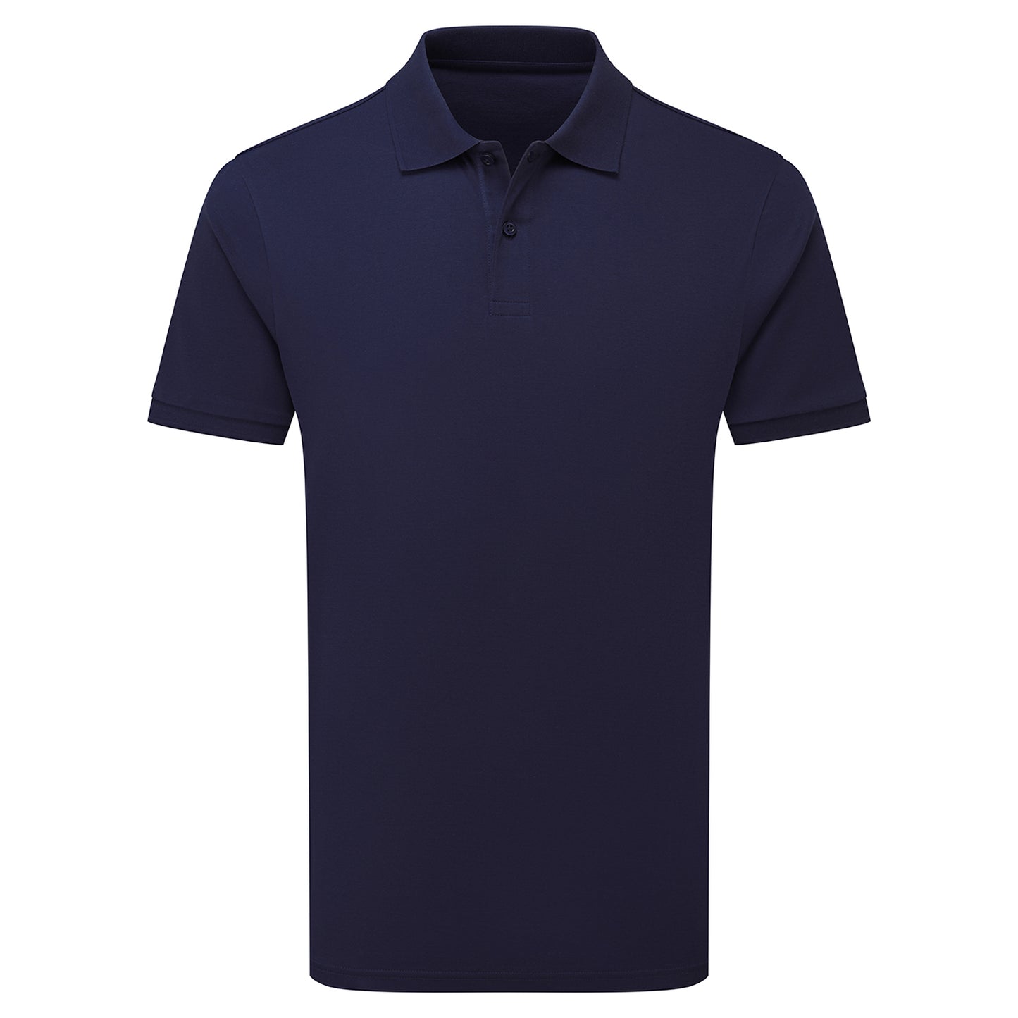 Navy - Front - Asquith & Fox Mens Premium Mercerised Cotton Polo Shirt