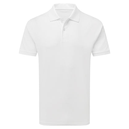 White - Front - Asquith & Fox Mens Premium Mercerised Cotton Polo Shirt