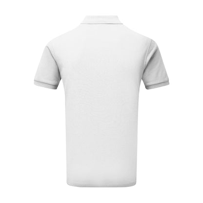 White - Back - Asquith & Fox Mens Premium Mercerised Cotton Polo Shirt