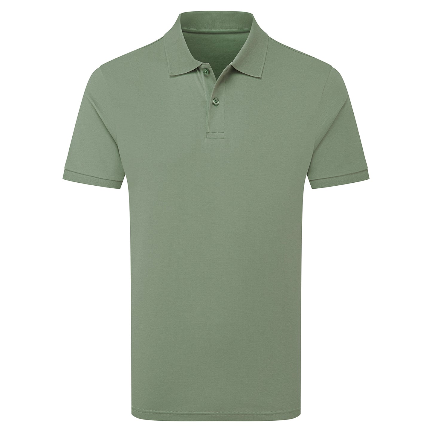 Fern - Front - Asquith & Fox Mens Premium Mercerised Cotton Polo Shirt