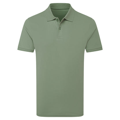 Fern - Front - Asquith & Fox Mens Premium Mercerised Cotton Polo Shirt
