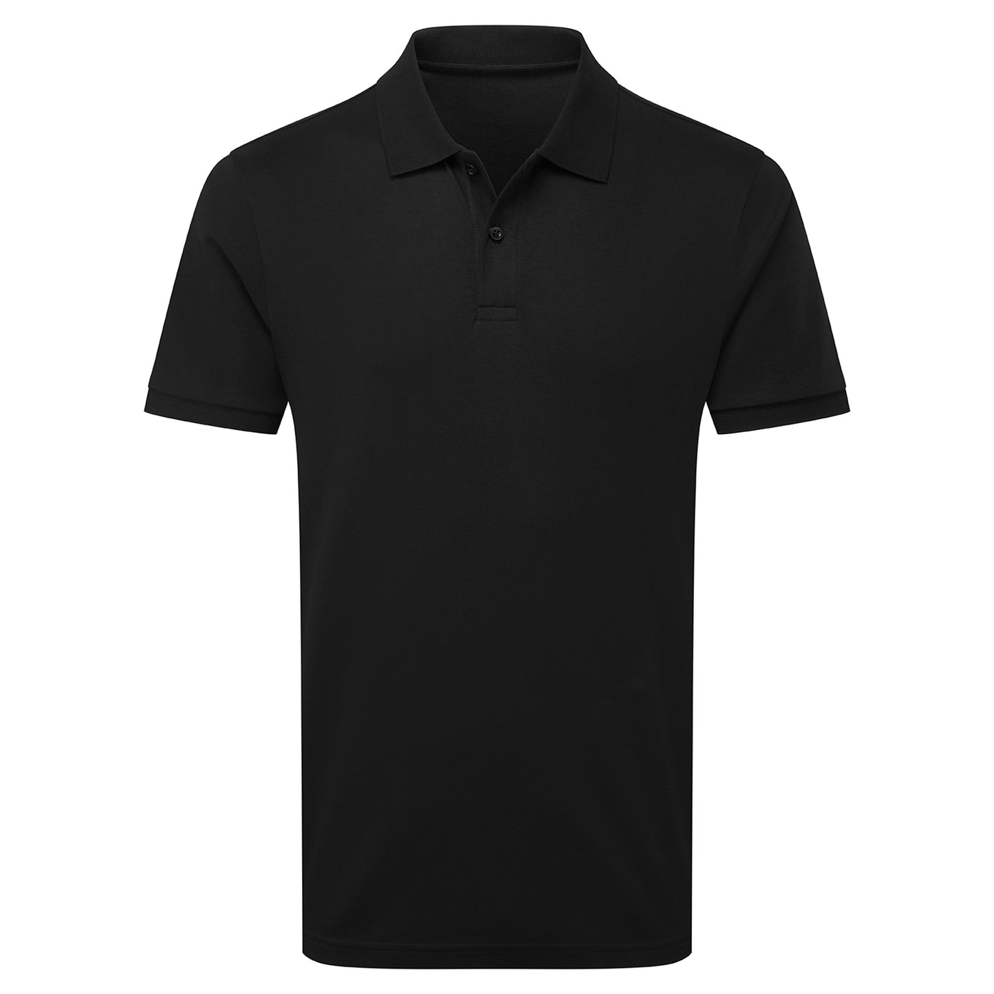 Black - Front - Asquith & Fox Mens Premium Mercerised Cotton Polo Shirt