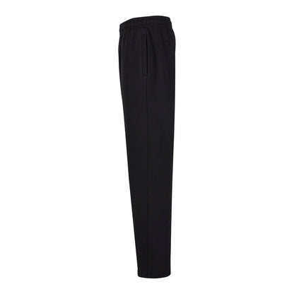 Black - Side - New Morning Studios Mens Basic Tracksuit Bottoms