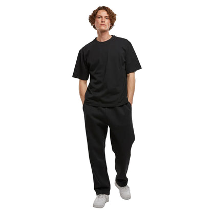 Black - Lifestyle - New Morning Studios Mens Basic Tracksuit Bottoms