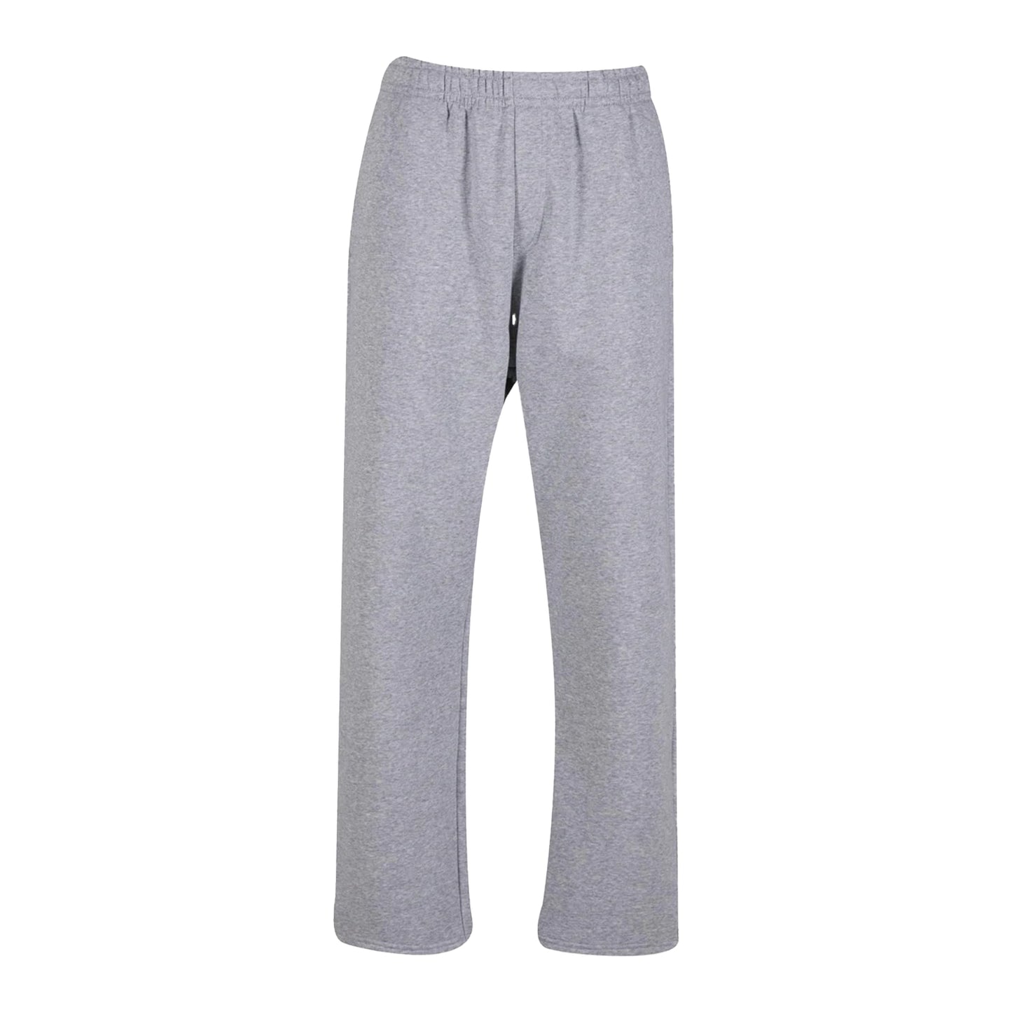 Heather Grey - Front - New Morning Studios Mens Basic Tracksuit Bottoms