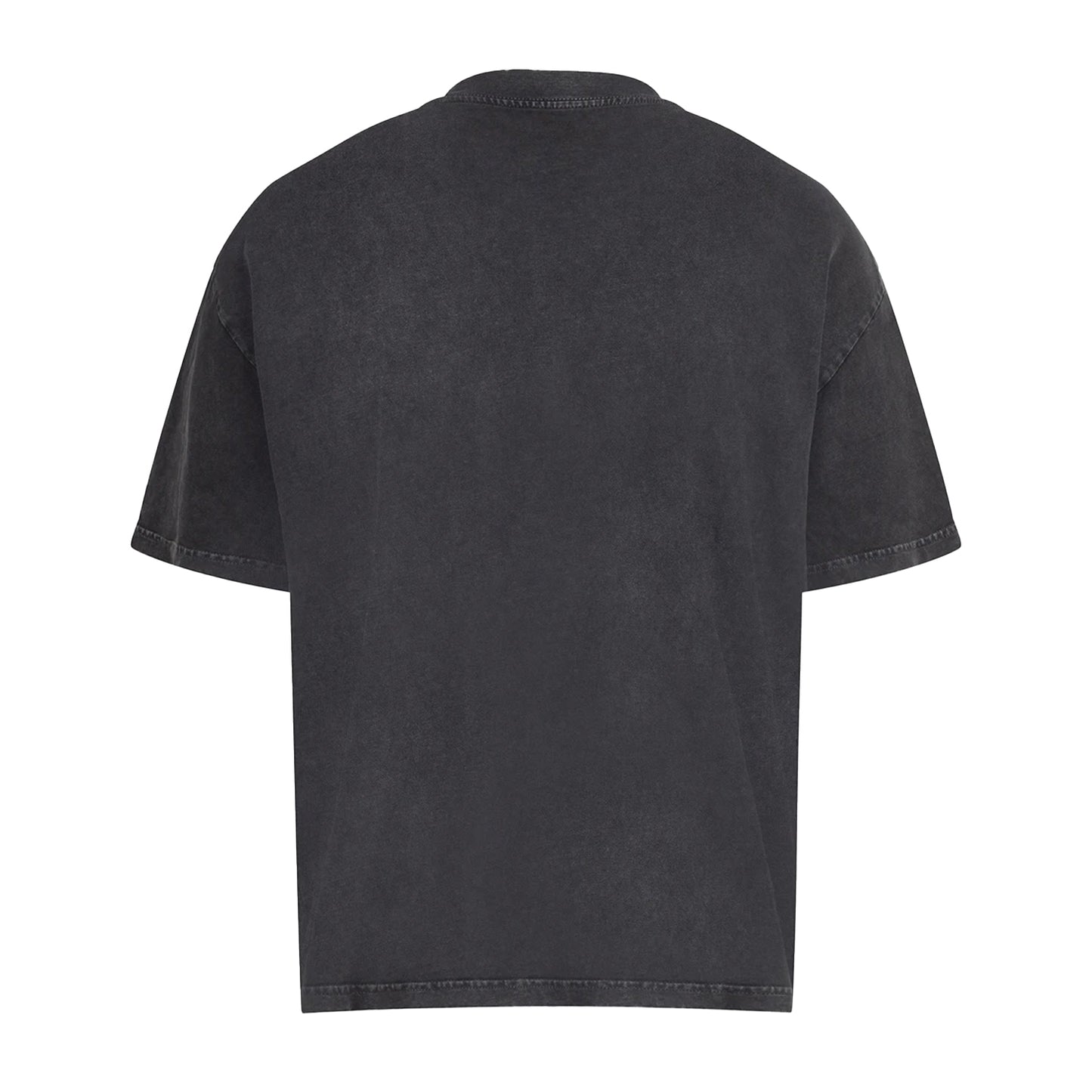 Black - Back - Anthem Mens Distortion Vintage Wash T-Shirt