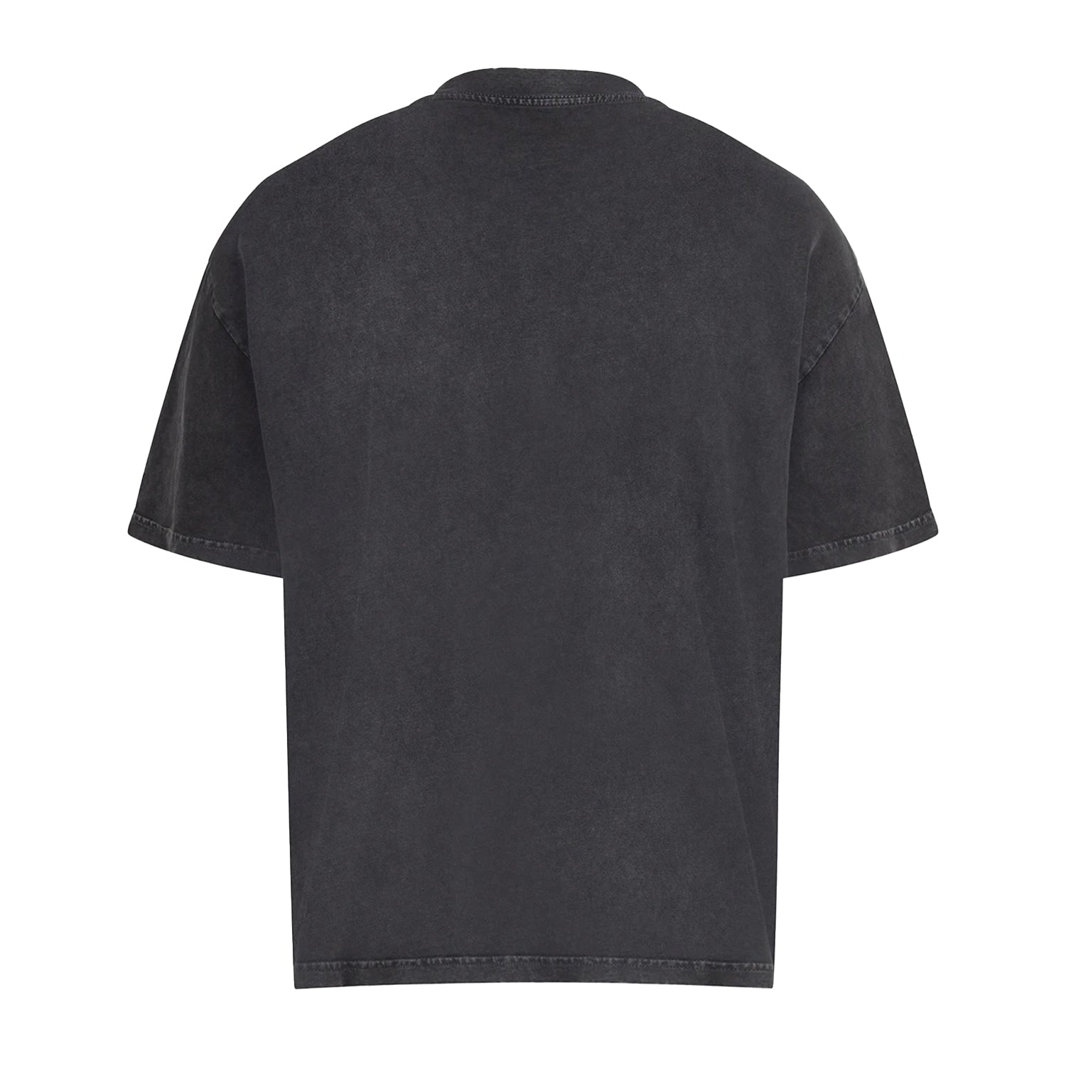 Black - Back - Anthem Mens Distortion Vintage Wash T-Shirt
