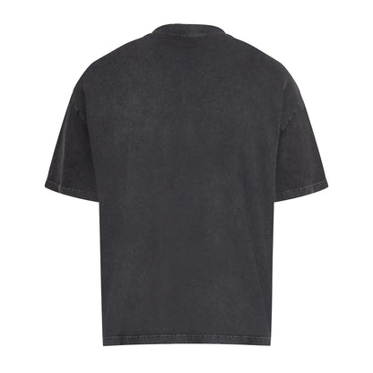 Black - Back - Anthem Mens Distortion Vintage Wash T-Shirt