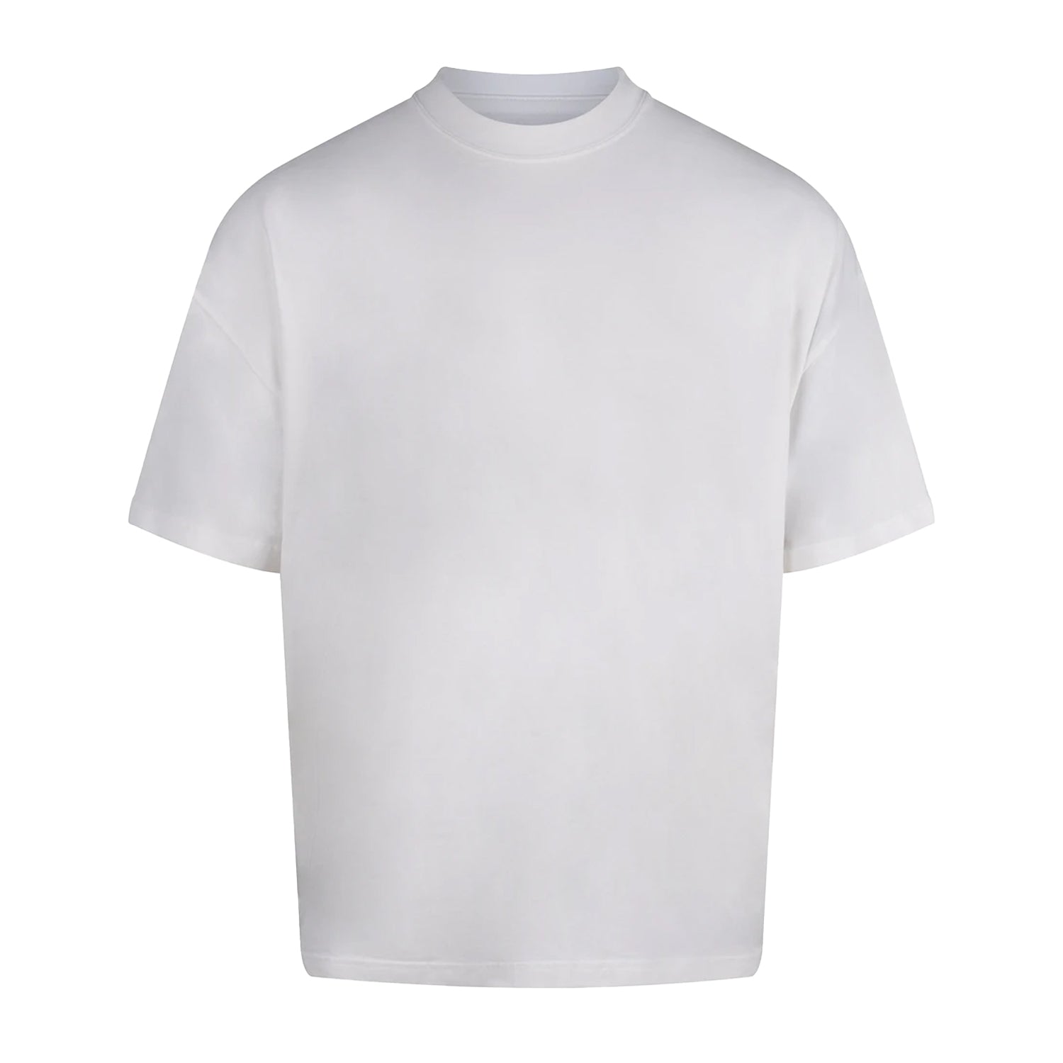 White - Front - Anthem Mens Distortion Vintage Wash T-Shirt