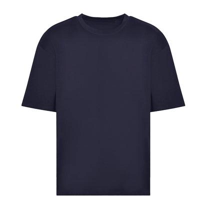 New French Navy - Front - Awdis Mens Cotton T-Shirt