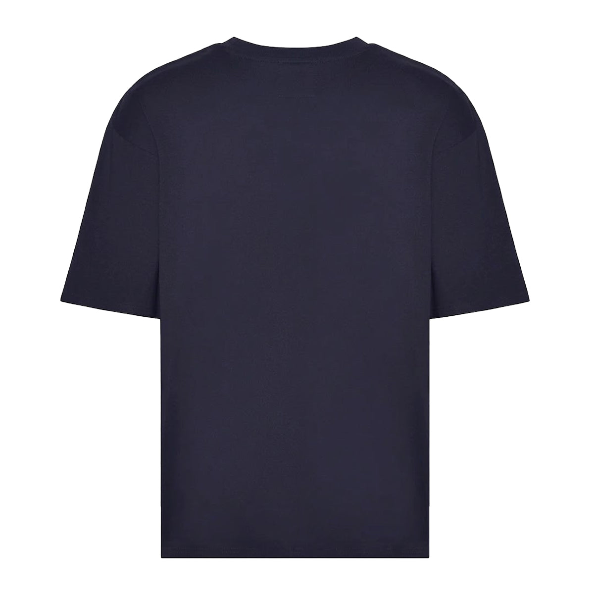 New French Navy - Back - Awdis Mens Cotton T-Shirt