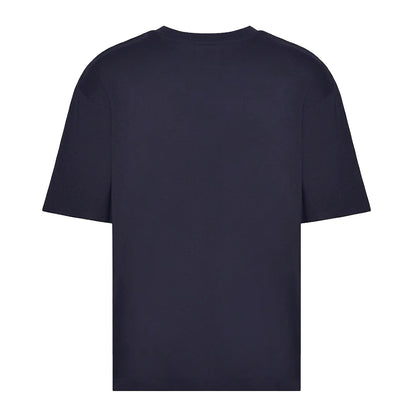 New French Navy - Back - Awdis Mens Cotton T-Shirt
